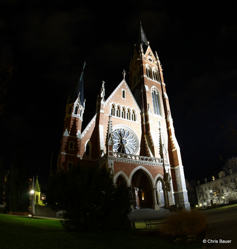 Herz Jesu Kirche Fisheye-Zuschnitt  !