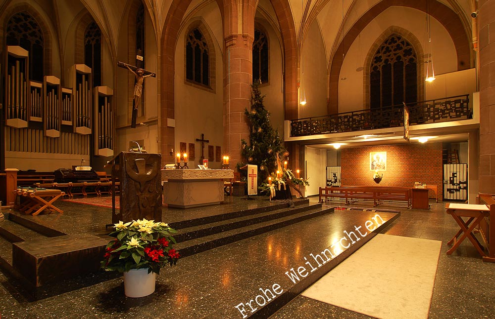 Herz Jesu Kirche in Oberhausen-Sterkrade 2006