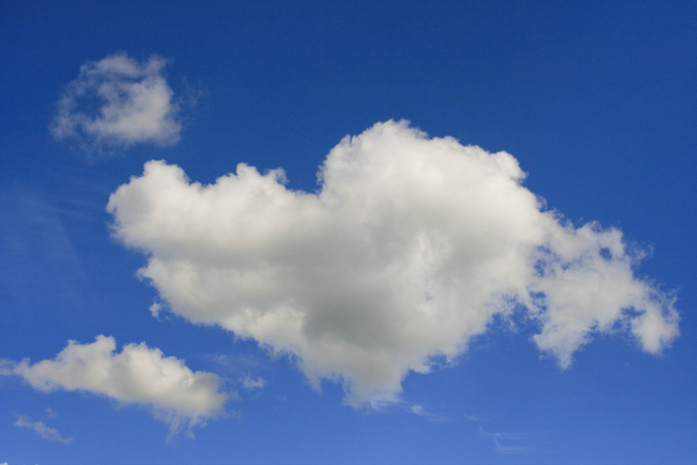 Herz-Wolke Foto & Bild | himmel, wolken, himmel & universum Bilder auf