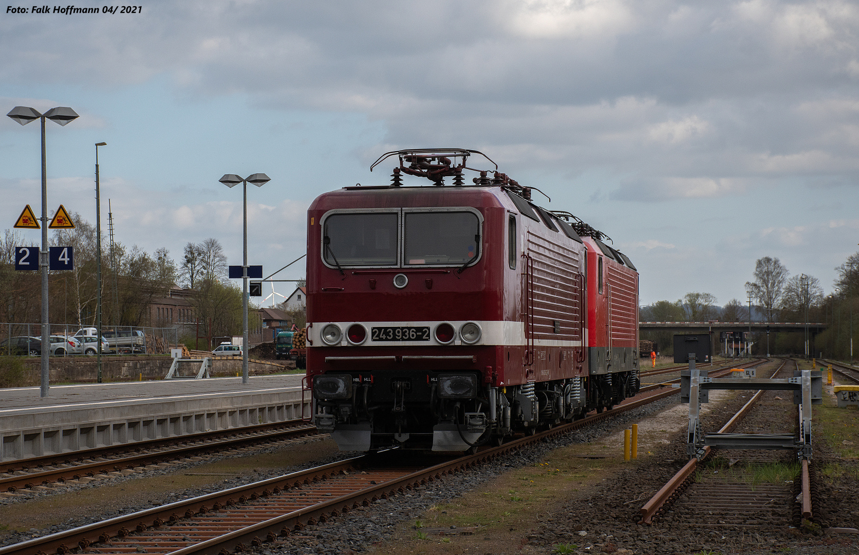 Herzberg wird bald elektrifiziert, die E-Loks sind schon da