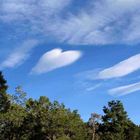 Herzchenwolke am Grand Canyon