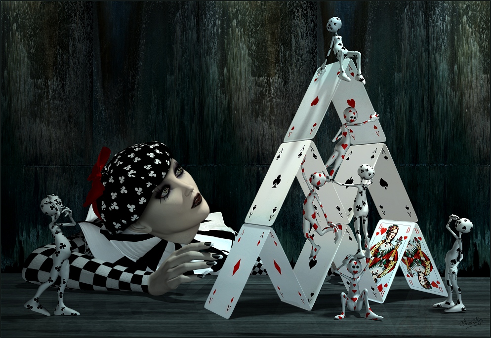 herzdame Foto & Bild rendering, stillleben objekte, digiart Bilder