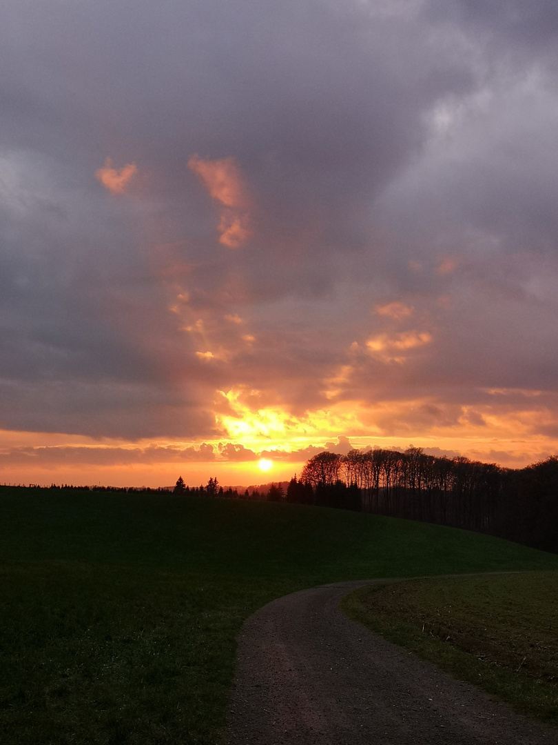 Herzige Fundstücke " Wolkenherz zum 2. Advent"