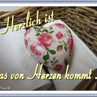 Herzlich  (mit Gedicht)