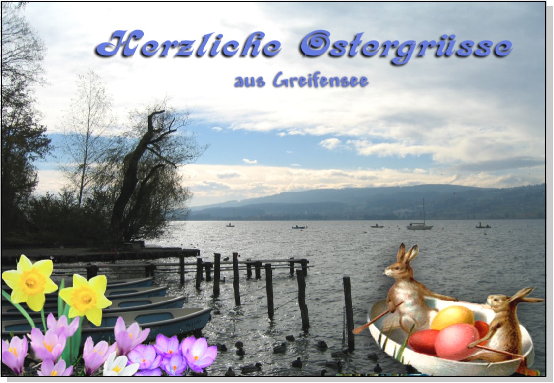 Herzliche Ostergrüsse