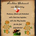 Herzlichen Glückwunsch.....