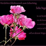 Herzlichen Glückwunsch liebe Inge