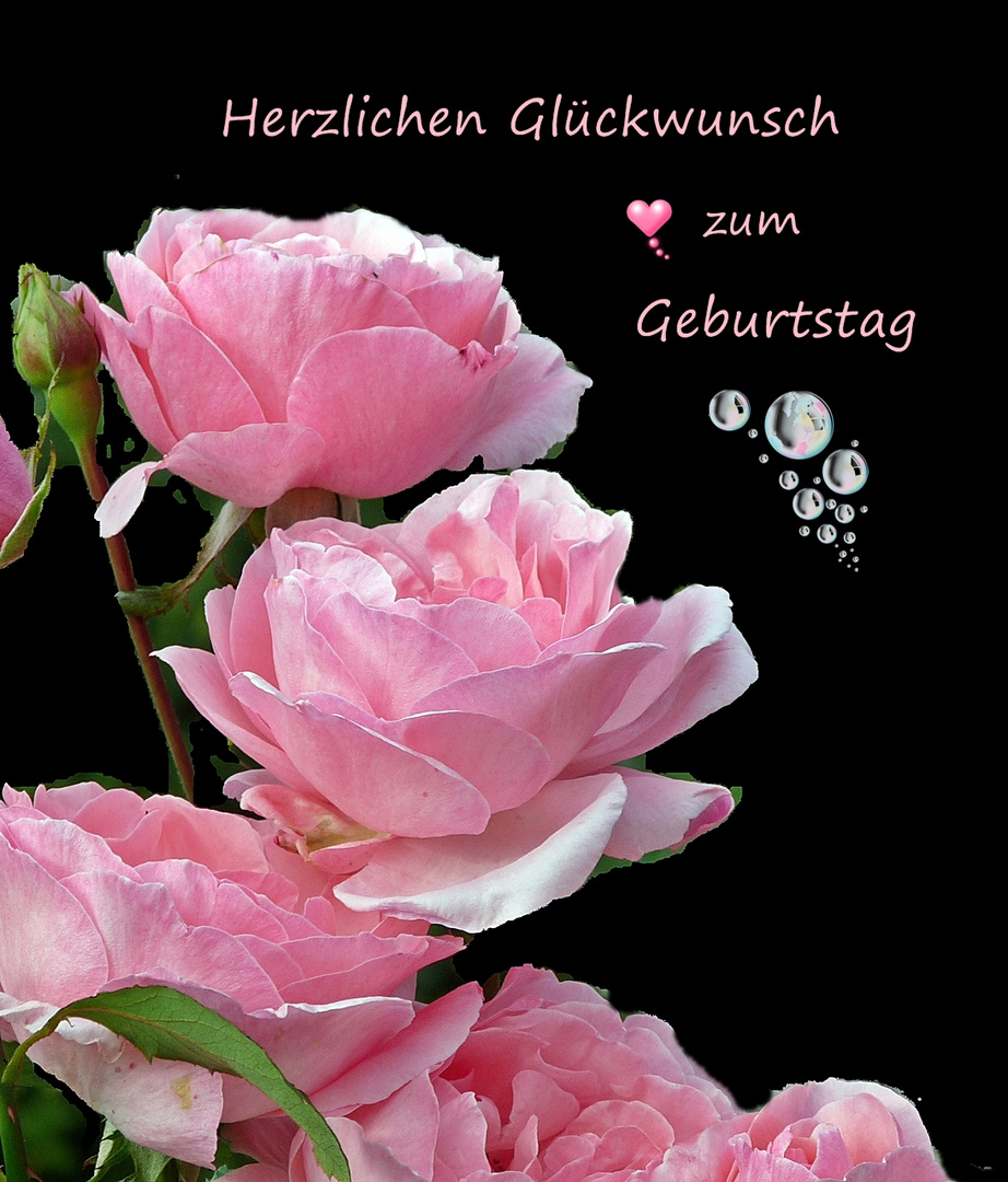 Herzlichen Glückwunsch zum Geburtstag