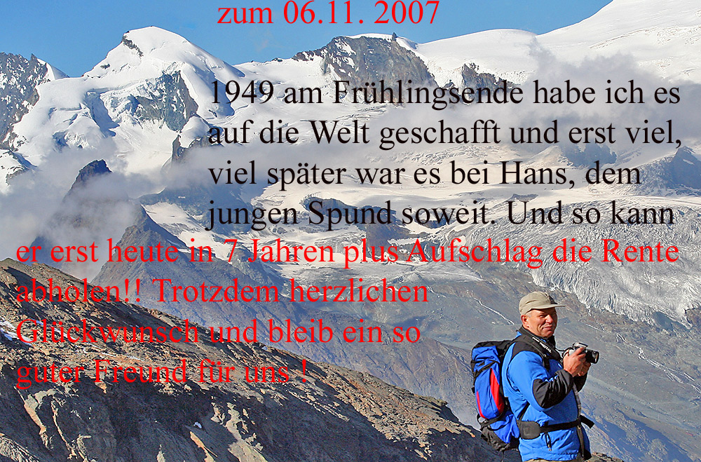 Herzlicher Glückwunsch zum Geburtstag Foto & Bild landschaft, berge