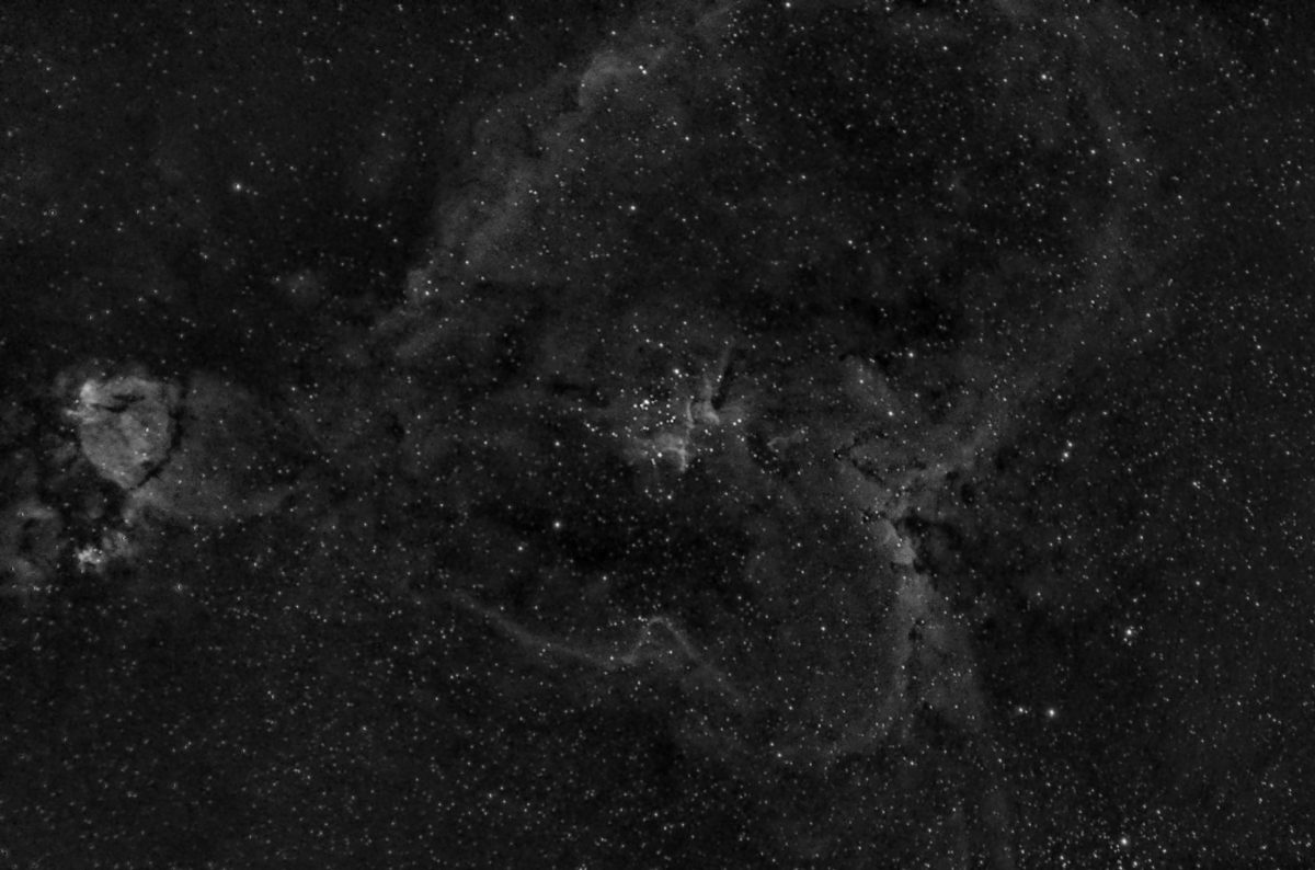 Herznebel - IC 1805 in Halpha