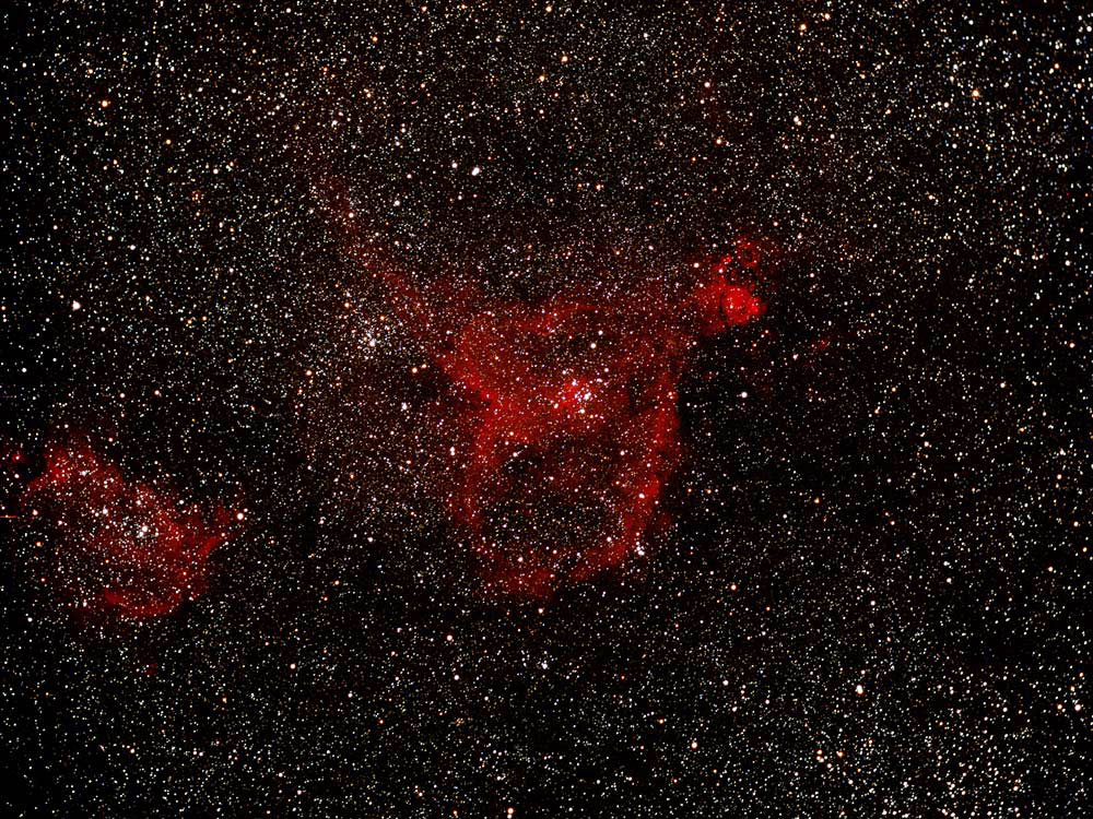 Herznebel in der Cassiopeia