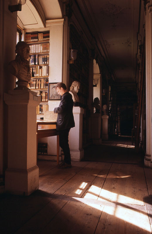 Herzogin Anna Amalia Bibliothek in Weimar, Mai 1989