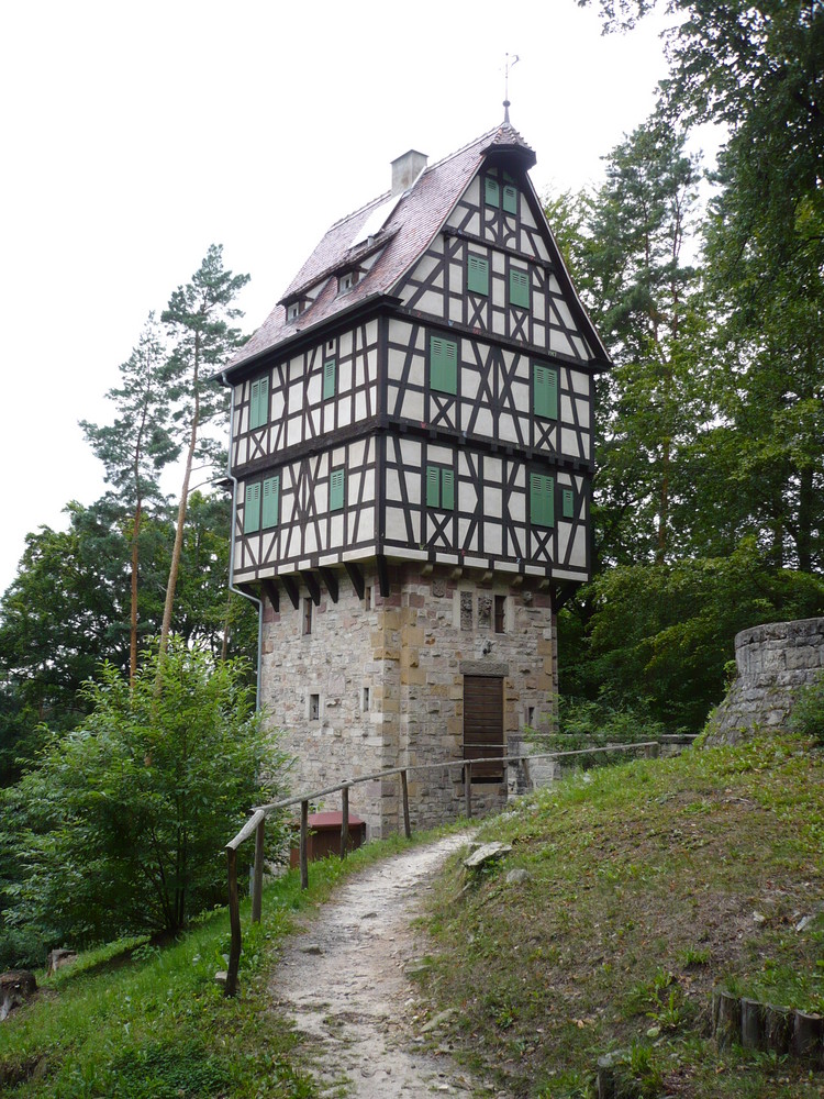 Herzogsstuhl im Jagdgebiet Rieseneck bei Kahla