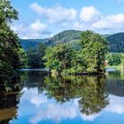 Herzogweiher im Isenachtal.