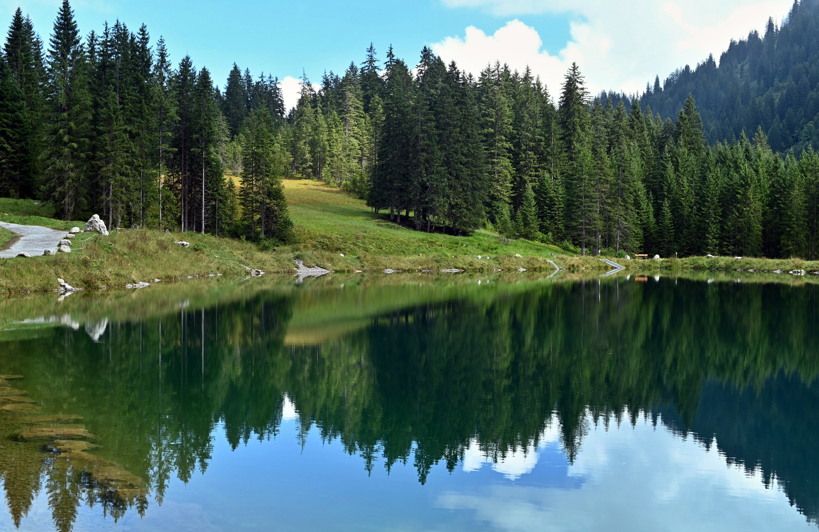 Herzsee im Schwarzwassertal