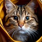 HERZTOR Katze in der Tasche