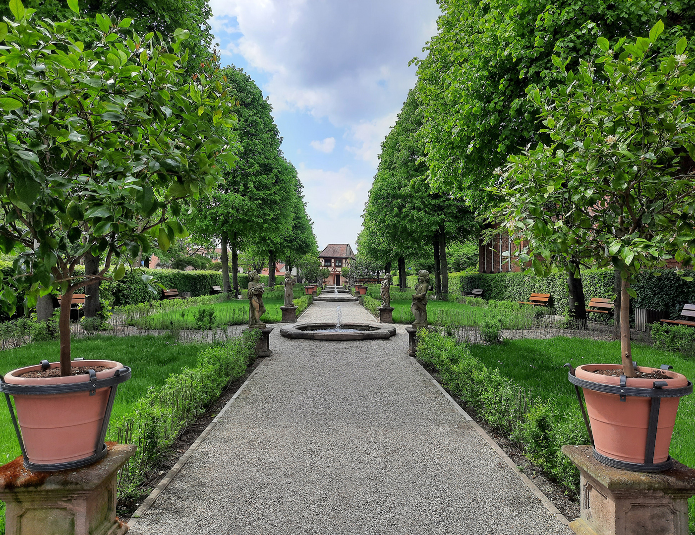 Hesperiden Park in Nürnberg