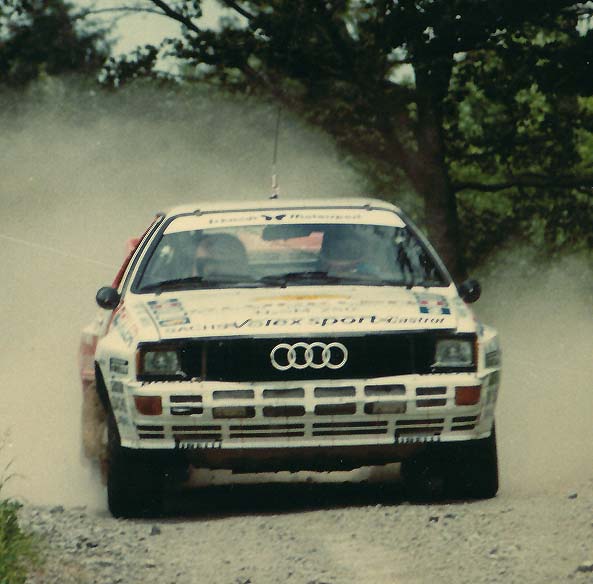 Hessen Rallye 1982 - Harald Demuth/Arwed Fischer - Audi Quattro A2