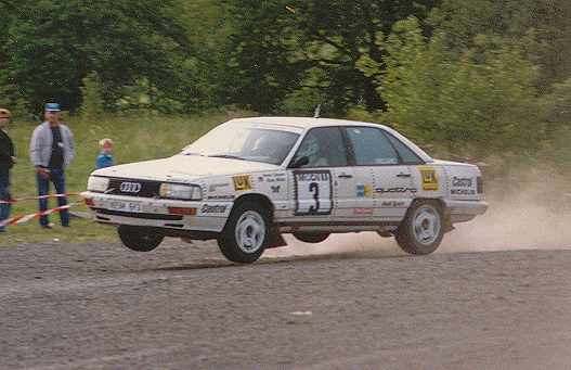 Hessen Rallye 1988 - Armin Schwarz/Klaus Wicha - Audi 200 Quattro