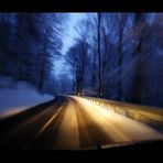 Hessen, Schneefall, mit Straßenglätte ist zu rechnen