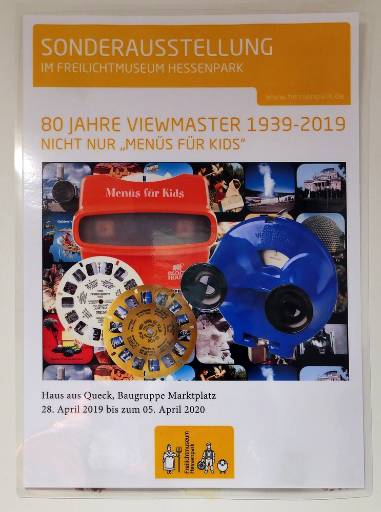 Hessenpark: 80 Jahre Viewmaster – Das Plakat