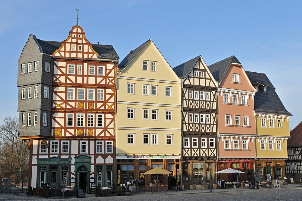 Hessenpark: Der Marktplatz – gerne immer wieder