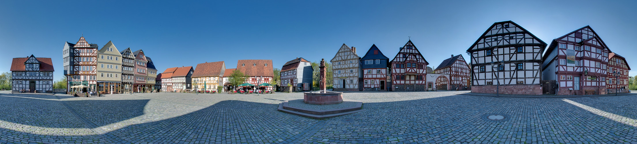 Hessenpark Marktplatz