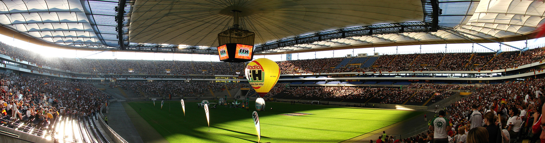 Hessen's größtes Public Viewing im Frankfurter Waldstadion - EM 2008 Finale