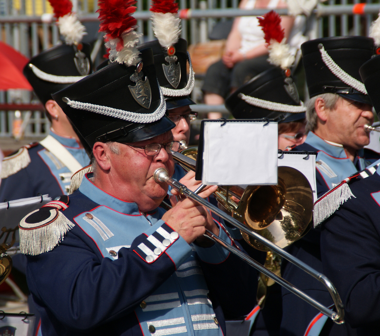 Hessische Trachten: Keine Parade ohne Marschmusik