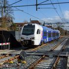 Het stoptrein "arriva"