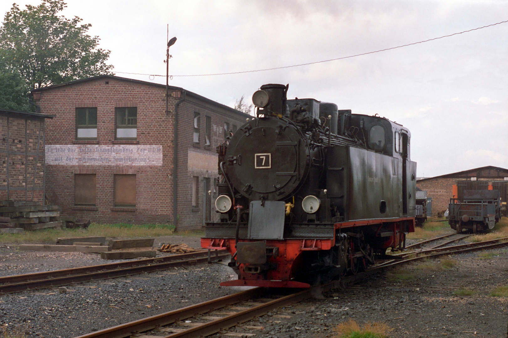 Hettstedt, Mansfelder Bergwerksbahn Lok 7