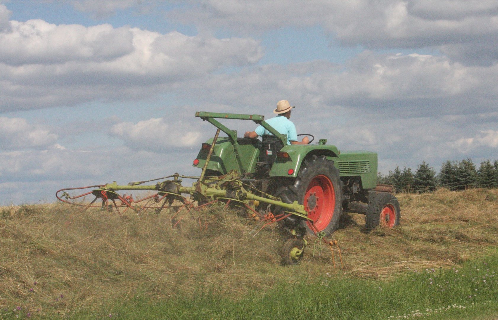 Heu verzetteln (22.07.2012)