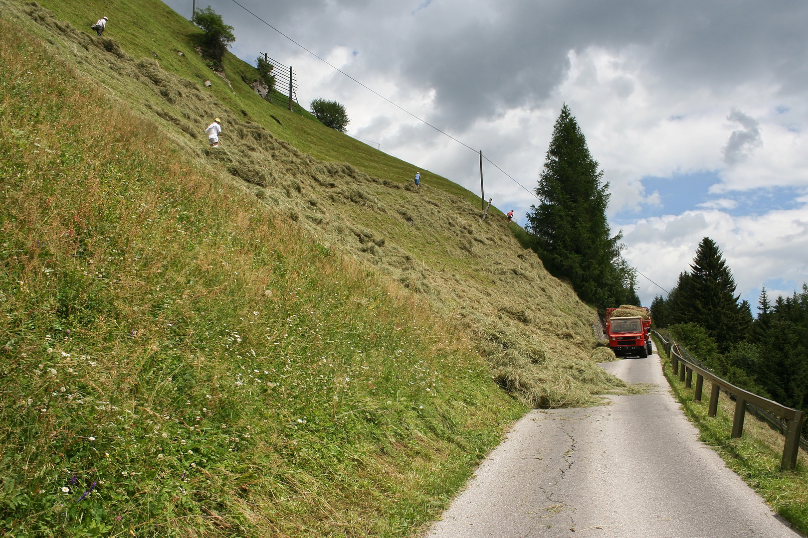 Heuarbeit, Hochberg, Innervillgraten (IMG_7021_ji)