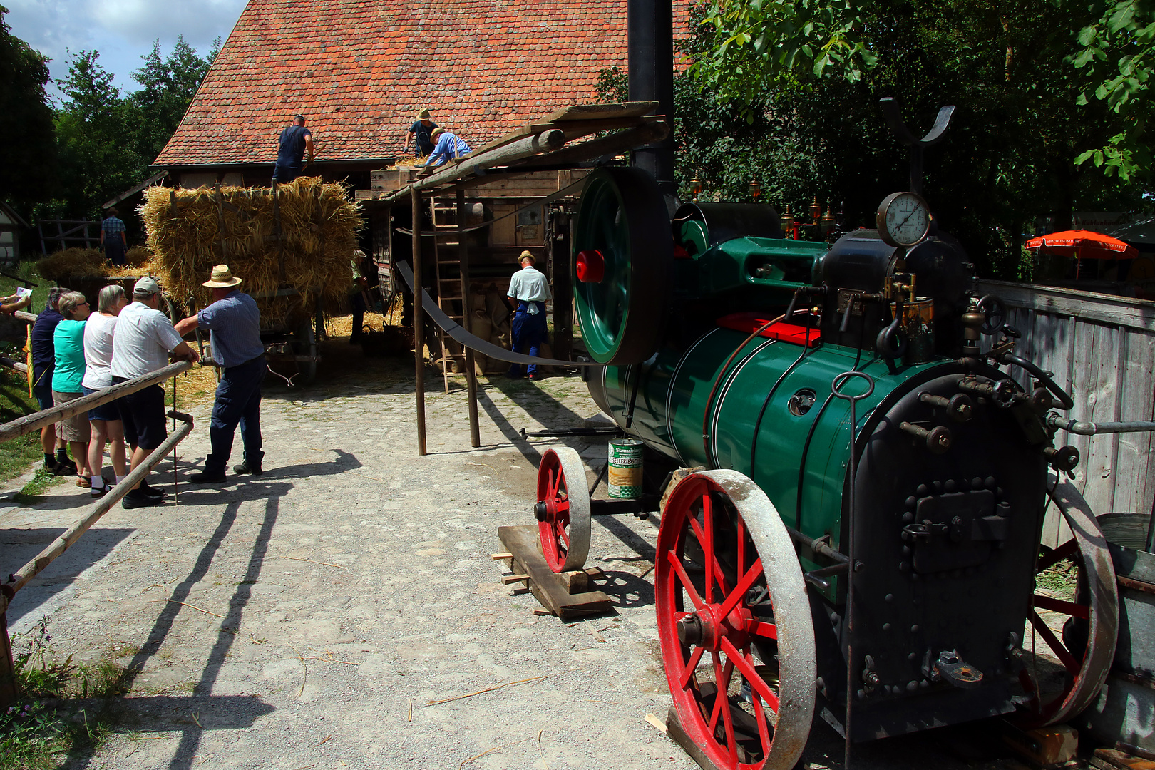 Heuarbeiten Im Freilandmuseum Bad Windsheim