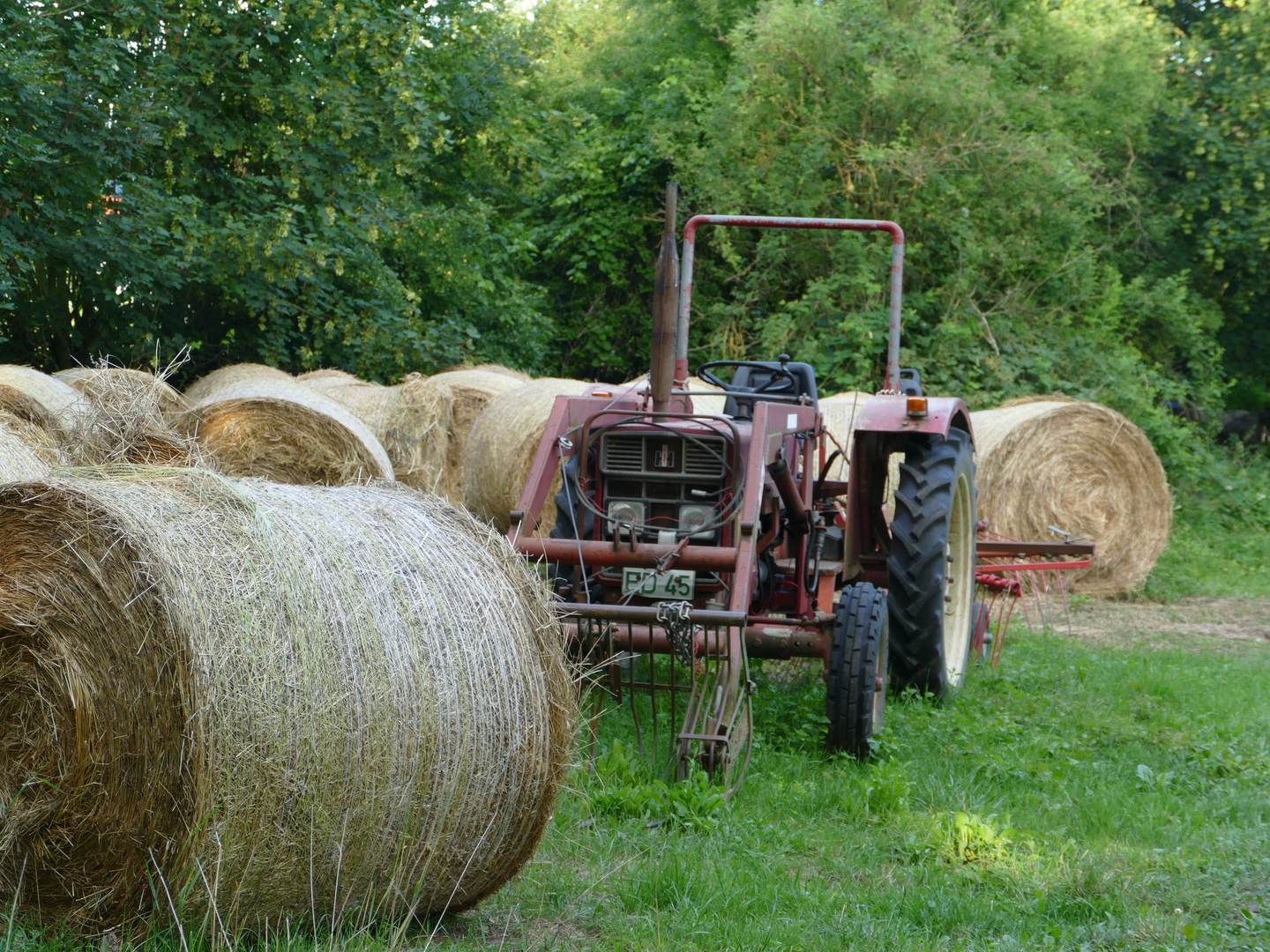 Heuballen