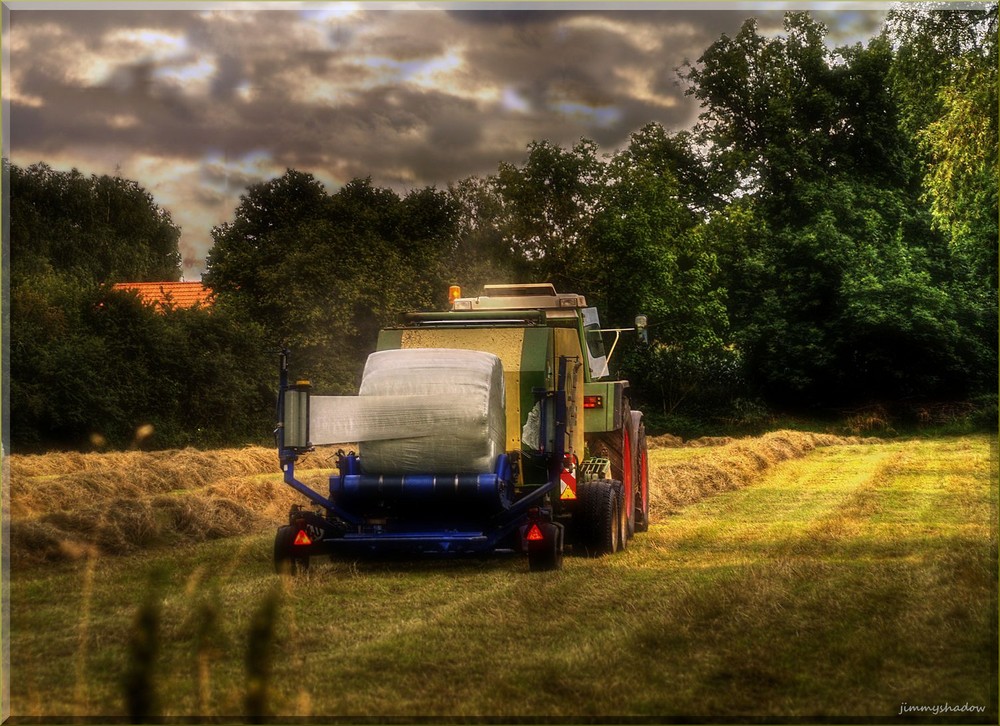 Heuballen.... ?also doch  Silage