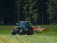 Heuernte im Bayerischen Wald