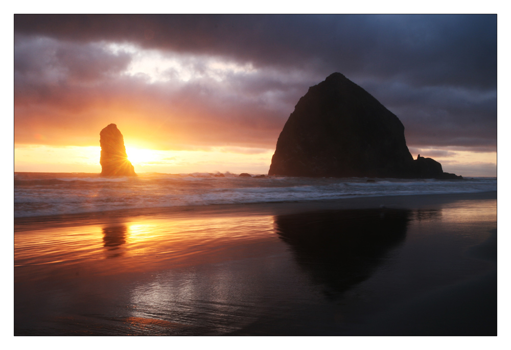 Heuhaufen, Cannon beach