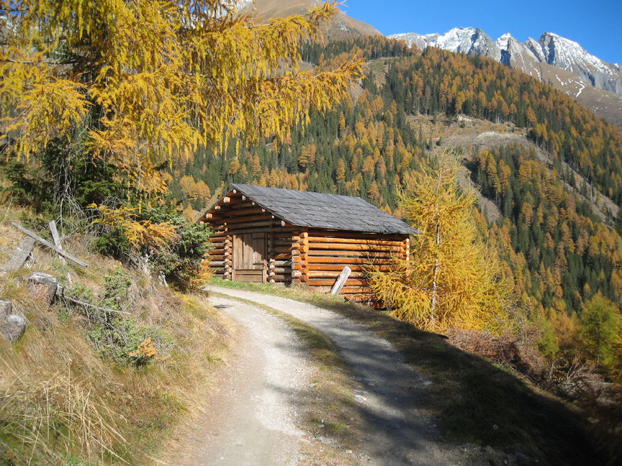 Heuhütte