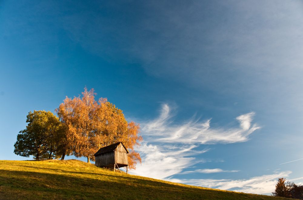 Heuhütte