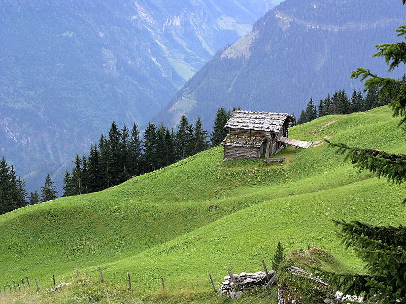 Heuhütte im Zillertal