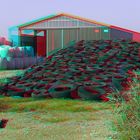 Heulager (3D-Anaglyphe)