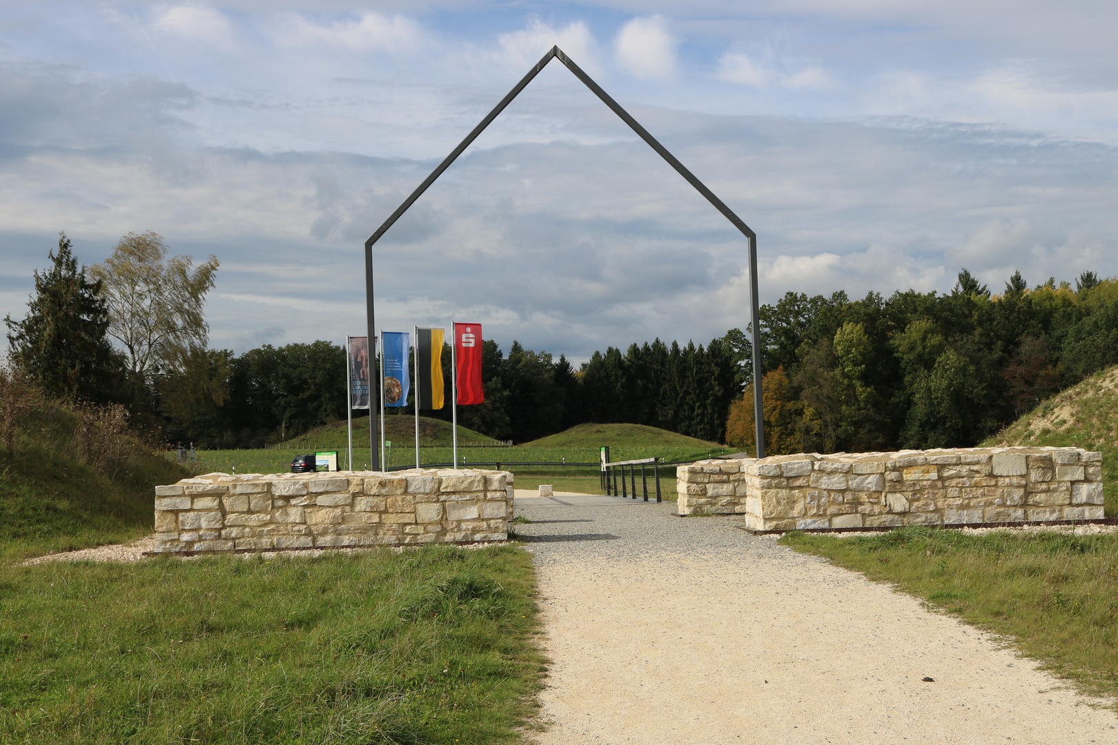 Heuneburgmuseum: Der Eingang