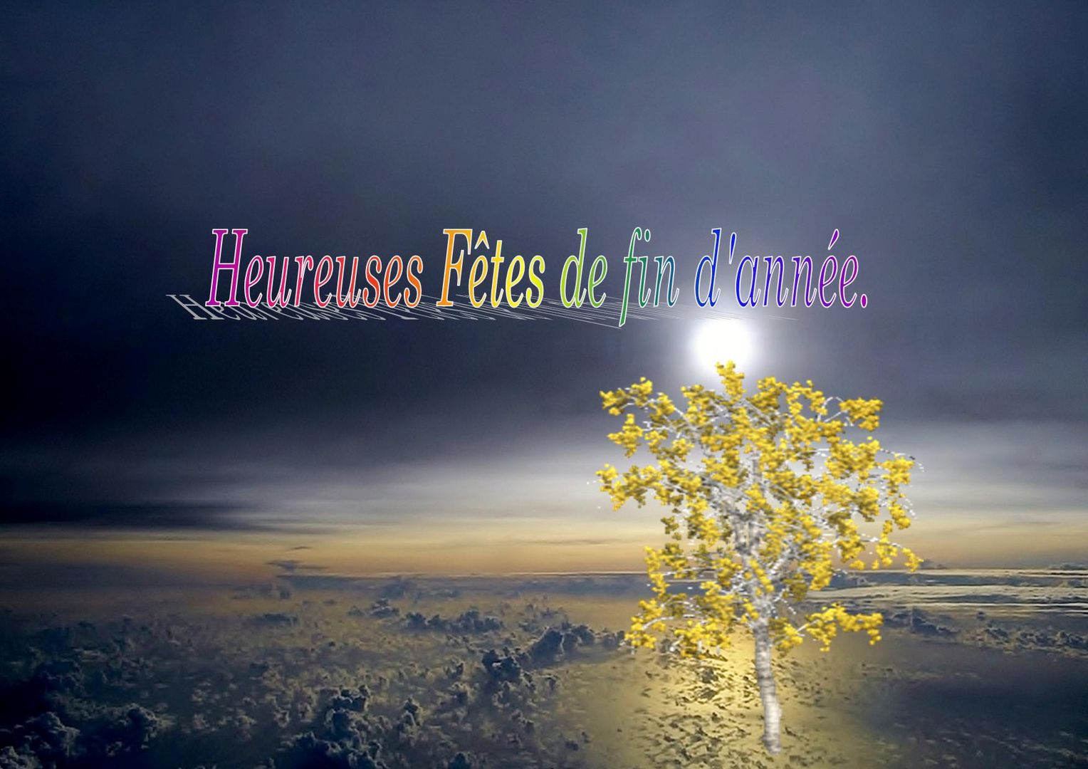 Heureuses Fêtes de fin d'année