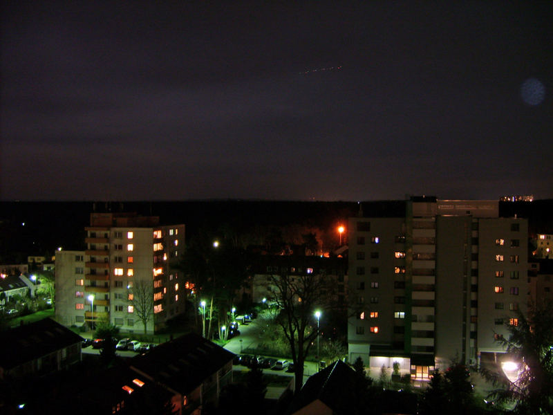 Heusentamm bei Nacht