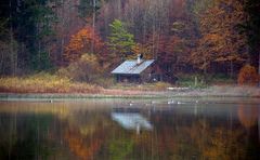 Heut am Taferlklaussee/OÖ