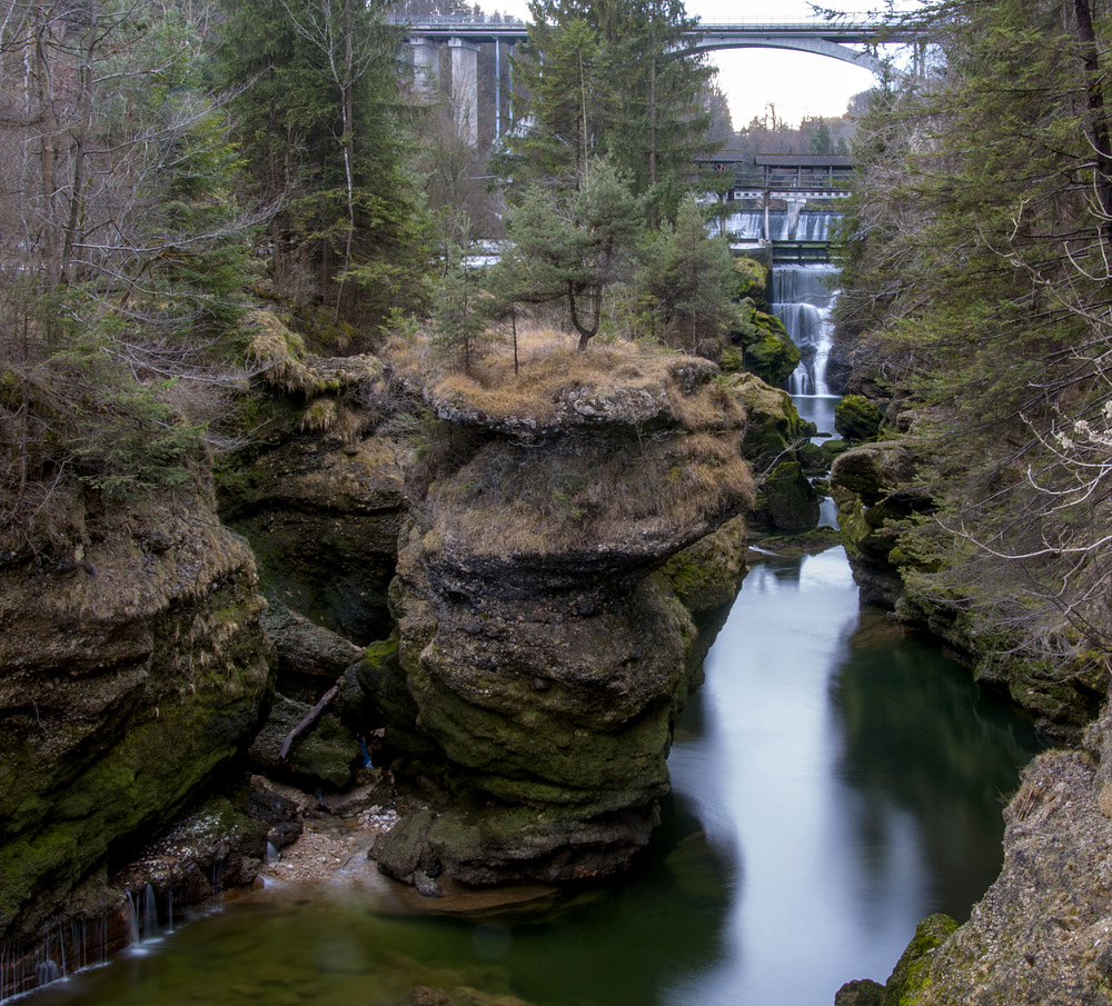 Heut am Traunfall