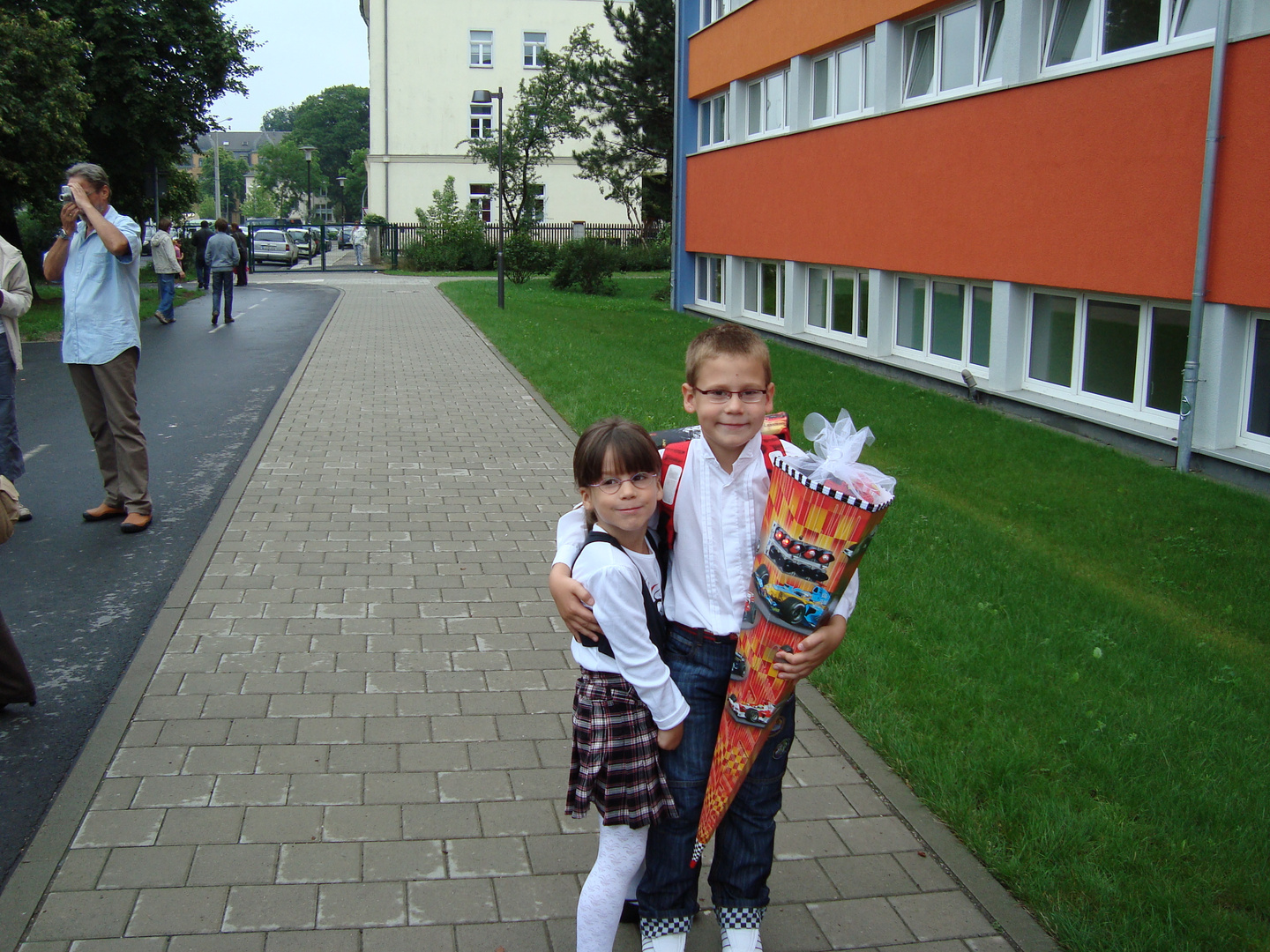 heut bin ich ein Schulkind und nicht mehr klein