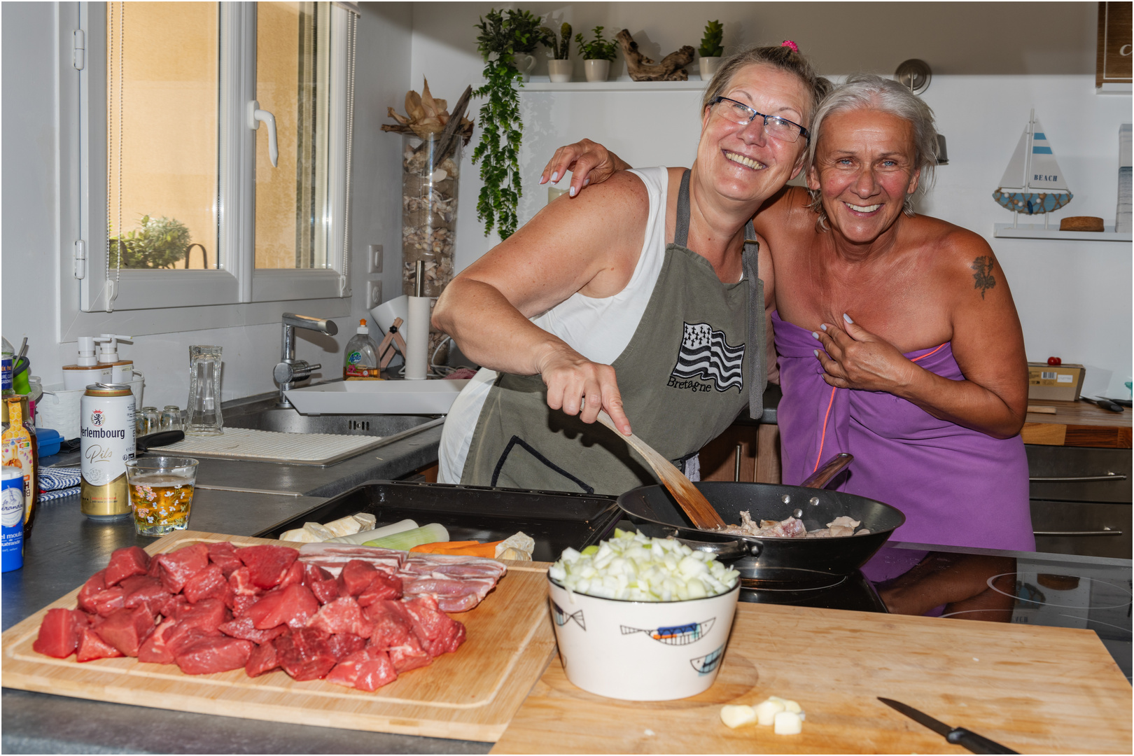 "Heut gibt's Rindergulasch" - Urlaub, Frankreich 2023