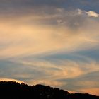 heut jagen die Wolken wie Jagdflieger vorbei